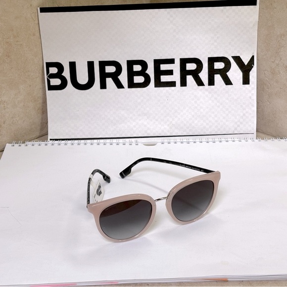New Burberry BE4316 3899/8G Willow Beige Sunglasses - Picture 5 of 16